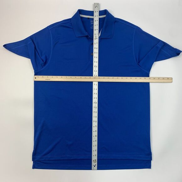 Adidas Polo Shirt Men XL Extra Large Harbor Climalite Quick Dry Performance Golf - Picture 11 of 14